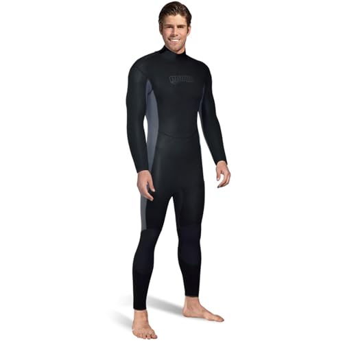 Mares Men's M-Flex 1 mm Neoprene One Piece Full Body Scuba Diving Wetsuit for Warm Water, Black, Large - Image 5