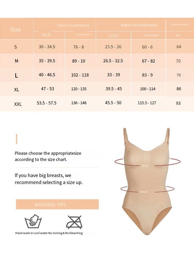 general SHAPERX Women's Seamless Shapewear Bodysuit Tummy Control Body Shaper Waist Snatching Body Suit - Image 4
