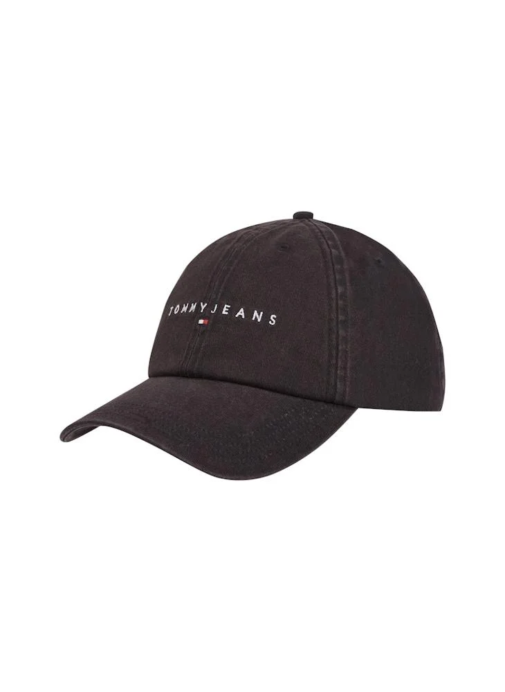 TOMMY JEANS Linear Logo Curved Peak Cap