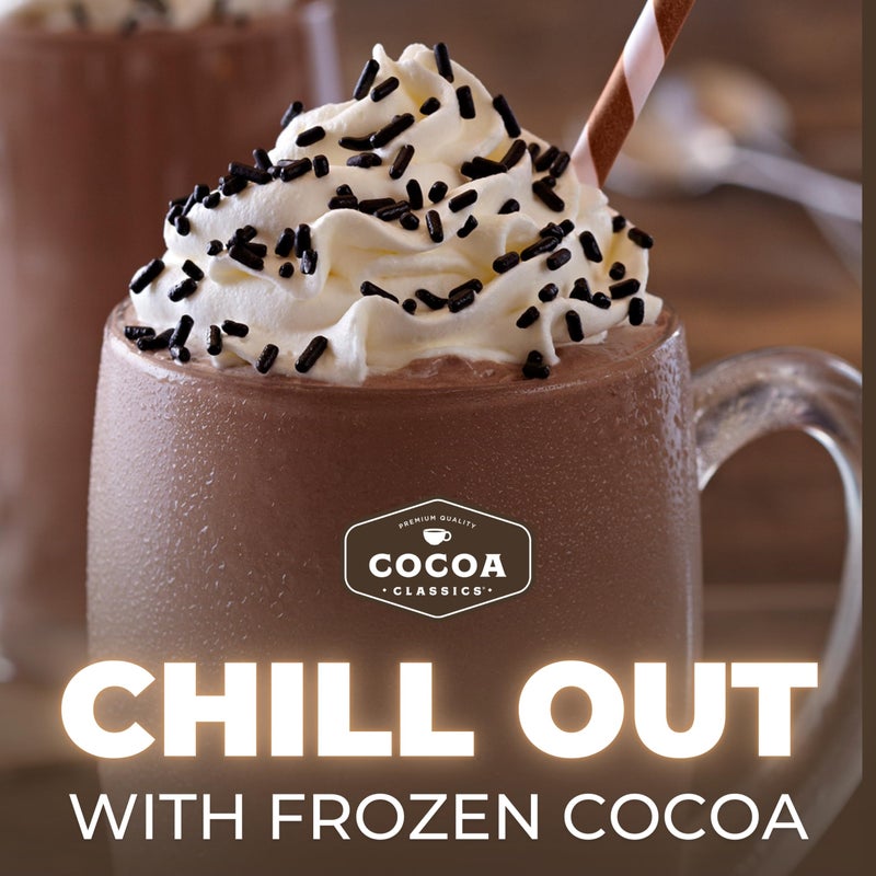 Cocoa Classics Chocolate Supreme Cocoa Mix, Hot Chocolate, Made with Nonfat Milk, Just Add Hot Water, Make Hot or Iced Cocoa, Gluten Free & Kosher Dairy Friendly, 1.25oz Packets (Pack of 36) - Image 5