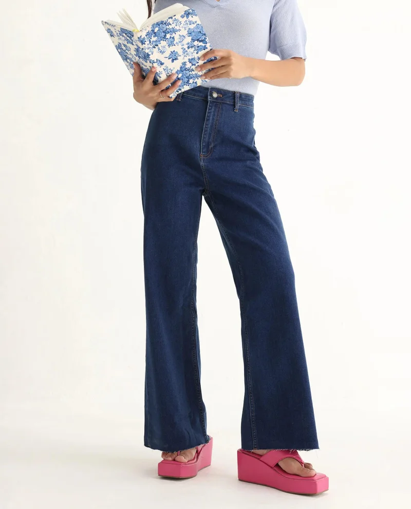 ريريزم Women's Wide Leg Denim