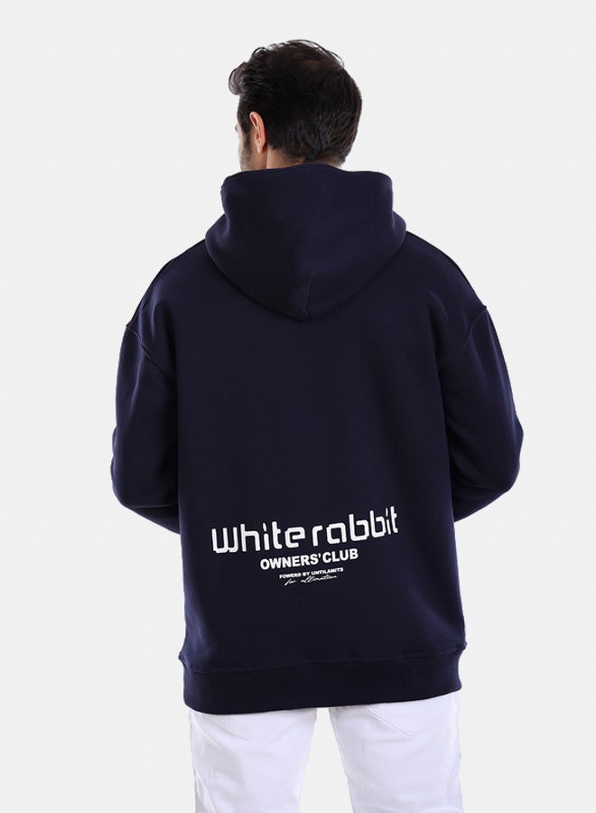 WHITE RABBIT Slip On Printed Hoodie - Image 4