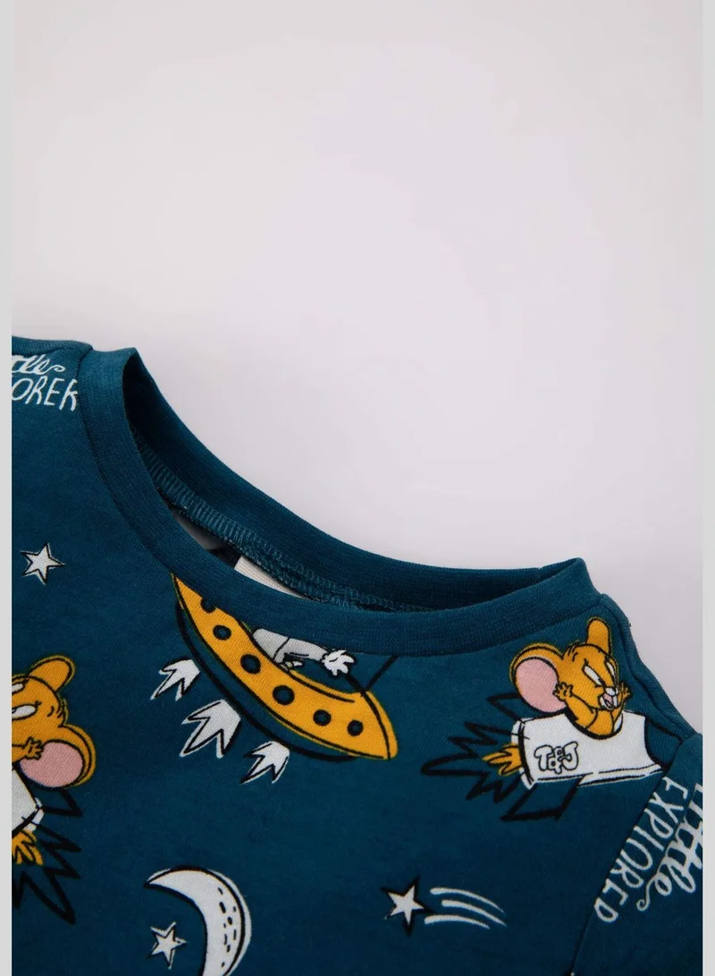ديفاكتو 2 Pack BabyBoy Tom & Jerry Licenced Bike Neck Short Sleeve Pyjamas
