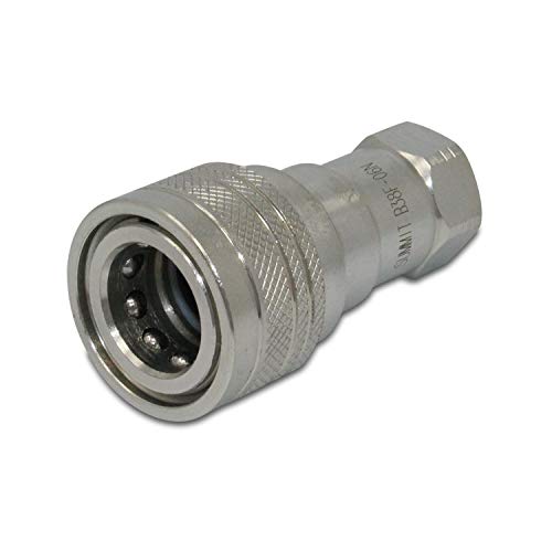 Summit Hydraulics 3/8" NPT ISO 7241-B Quick Disconnect Hydraulic Coupling/Coupler Set - Image 4