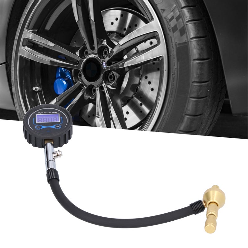 Car Tire Pressure Gauge Digital Tester LCD Display Multifunctional High Precision Auto Repair Maintenance - Image 4