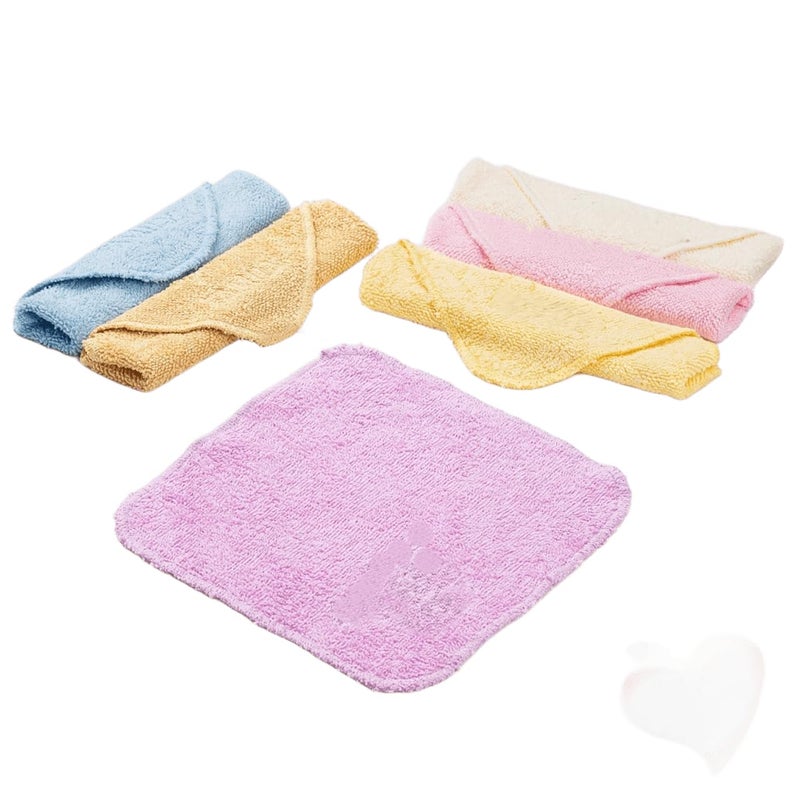 Newborn Baby Washcloths - Highly Absorbent & Versatile Cotton Towels (5 Pack) - Image 1