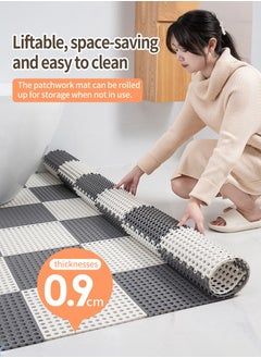 Set of 20 Bath Mats Anti-slip Shower Mat,30 x 30 cm PVC Bathtub Shower Floor Mat with Drainage Holes Floor Mat for Home Bathroom, Kitchen, Swimming Pool, Wet Area (10pcs Grey + 10pcs White) - pzsku/Z1AB2E22F8F823B6F4471Z/45/_/1735540002/2598e6e8-5760-441f-baec-579b42dc19ba