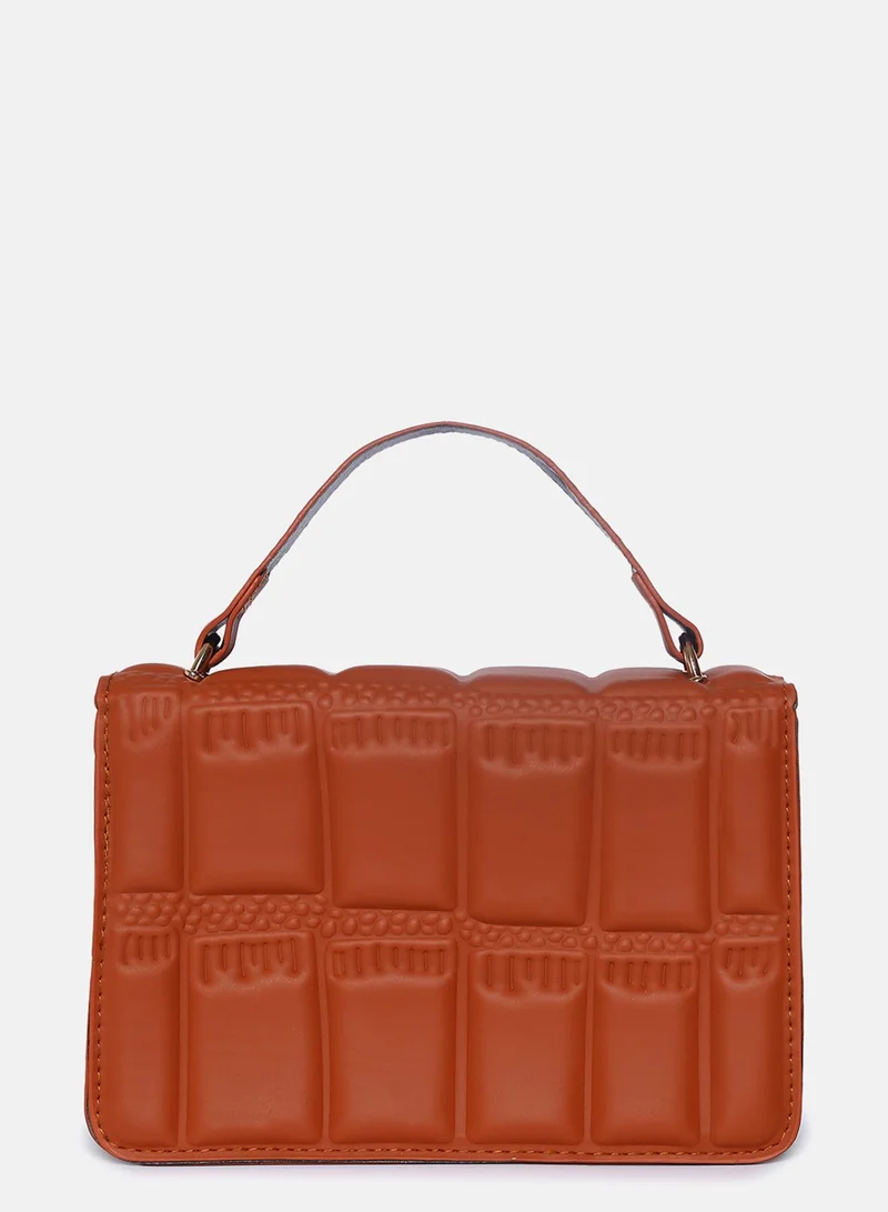 Haute Sauce Grace Brown Mini Bag
