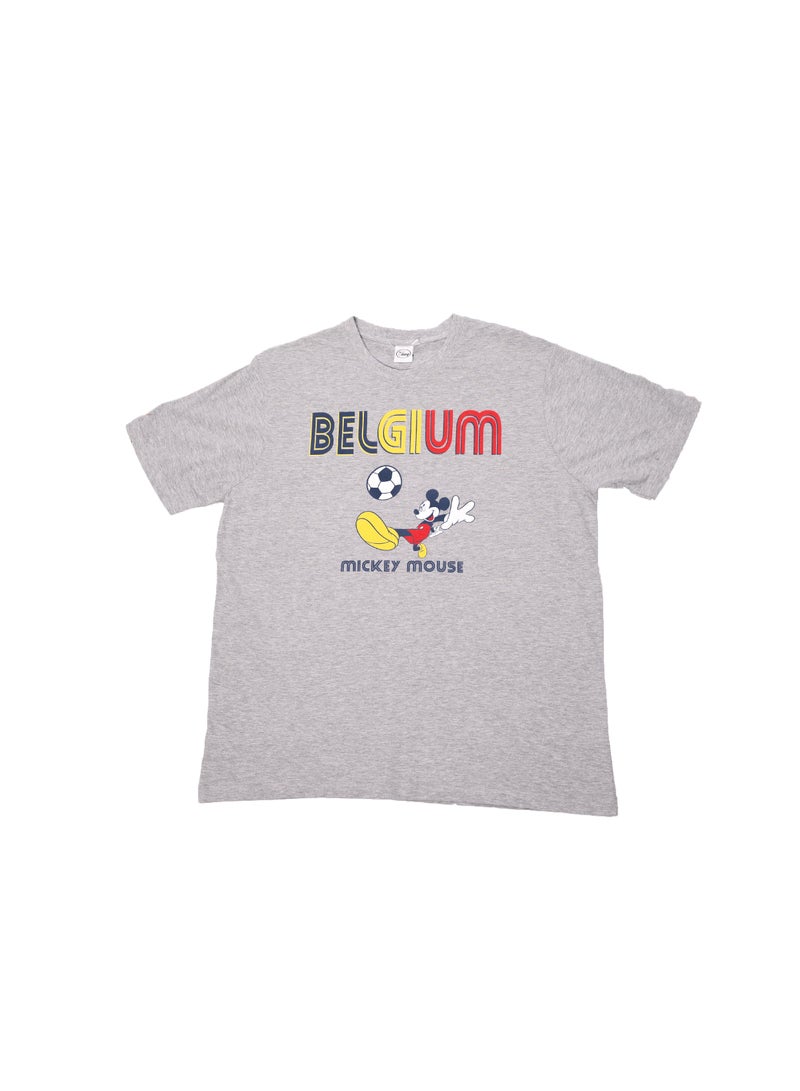 ميكي ماوس - تيشيرت رجالي بلجيكا - Image 1