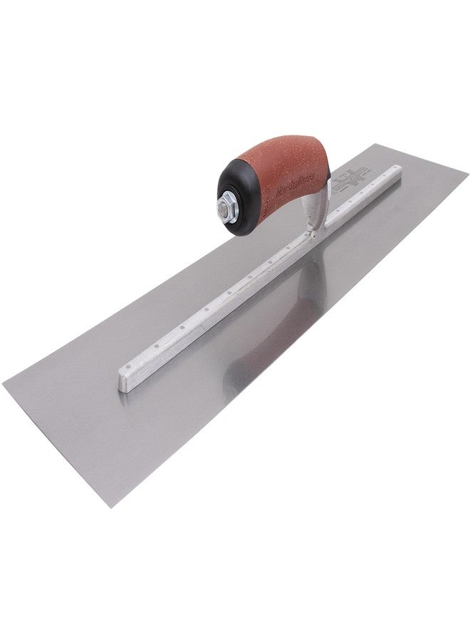 MARSHALLTOWN High Carbon Steel Finishing Trowel, Concrete, Masonry and Drywall Finishing Tool, Made in the USA, MXS245DC - Image 1