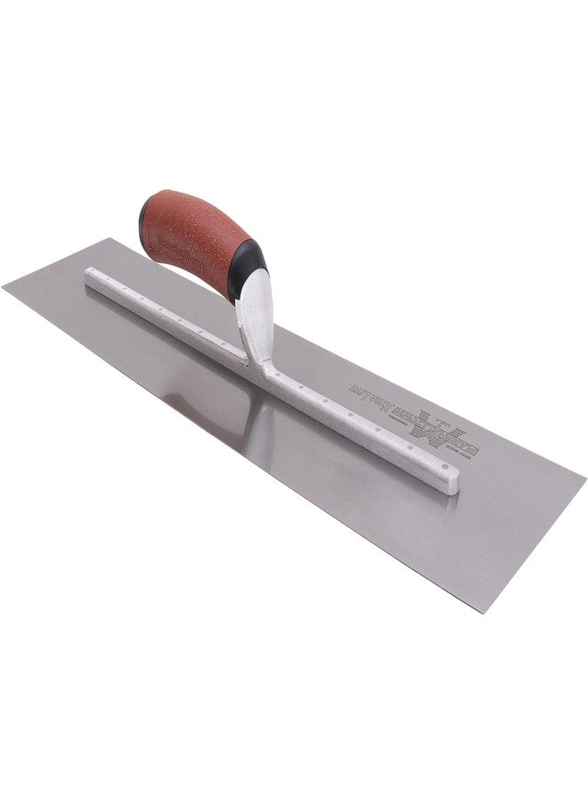MARSHALLTOWN High Carbon Steel Finishing Trowel, Concrete, Masonry and Drywall Finishing Tool, Made in the USA, MXS245DC - Image 2