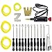 MOTOALL MOTOALL 11 PCS Carburetor Adjustment Tool Carb Adjusting Kit with ZT-1 500-13 Metering Lever Tool for Poulan Husqvarna  - Image 2