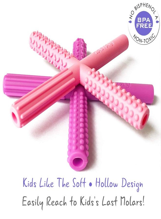 CANAY X Hollow Chew Tubes Sensory Chew Toys for Autistic Children(2 Pack), Alt. to Chew Necklaces for Sensory Kids, Teething, Oral Motor Stimulation, ADHD, SPD - Image 2
