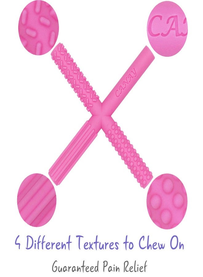 CANAY X Hollow Chew Tubes Sensory Chew Toys for Autistic Children(2 Pack), Alt. to Chew Necklaces for Sensory Kids, Teething, Oral Motor Stimulation, ADHD, SPD - Image 3