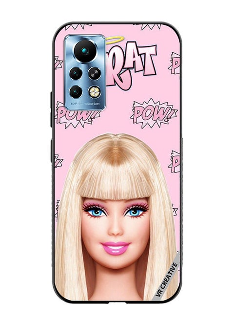 Protective Case Cover For Infinix Note 11 Pro Brat Barbie Design Multicolour