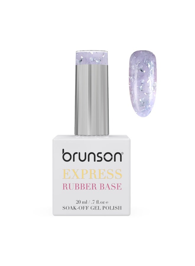 brunson Rubber Base Gel Nail Polish 20Ml - French Rubber Base Coat Long-Lasting, Durable And Chip-Resistant Nail Strengthener Gel Nail Polish Base Coat For Manicure And Pedicure