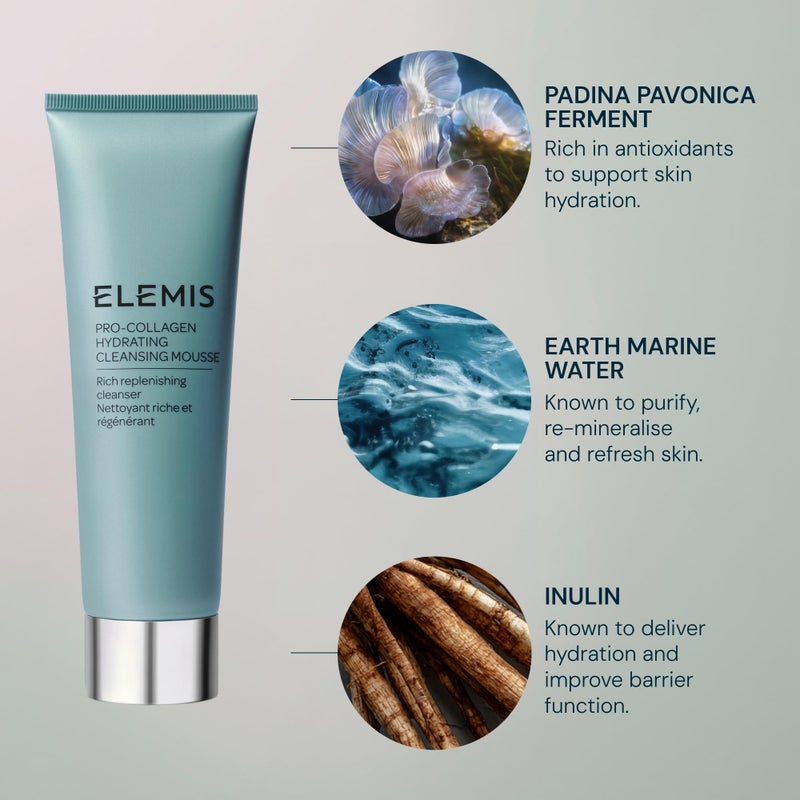 ELEMIS Pro-Collagen Hydrating Cleansing Mousse - Travel Size - Image 5