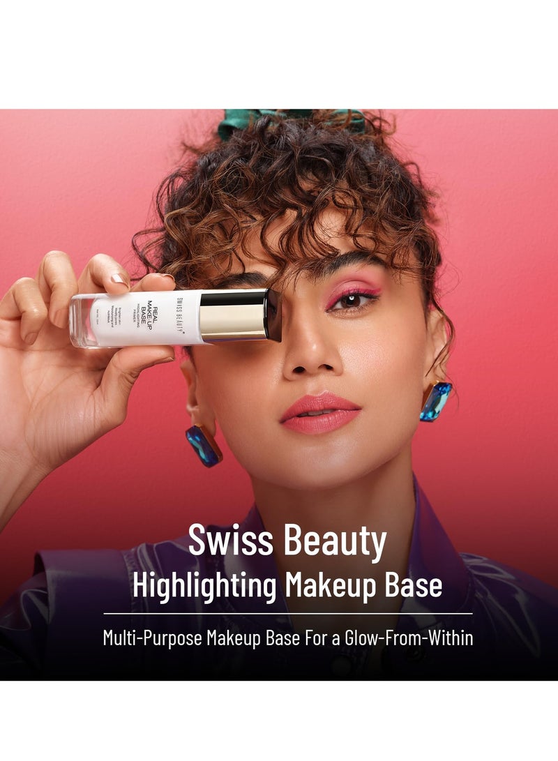 SWISS BEAUTY Real Makeup Base Highlighting Primer  - Image 2