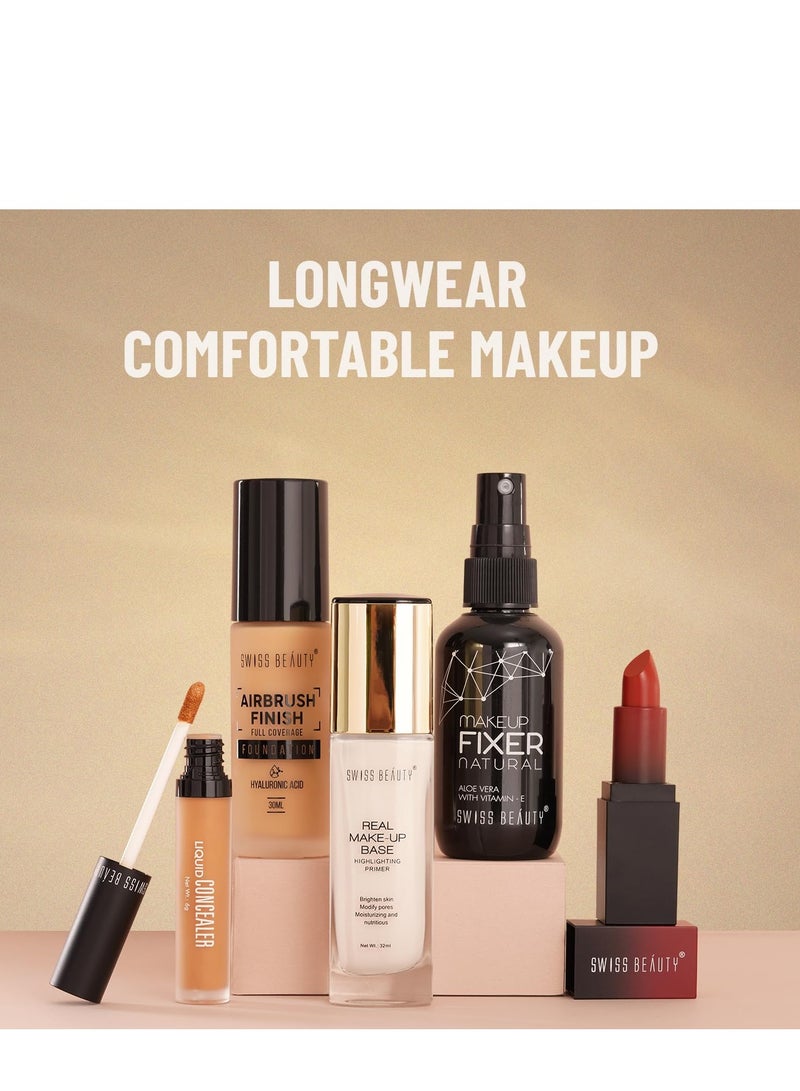 SWISS BEAUTY Real Makeup Base Highlighting Primer  - Image 5
