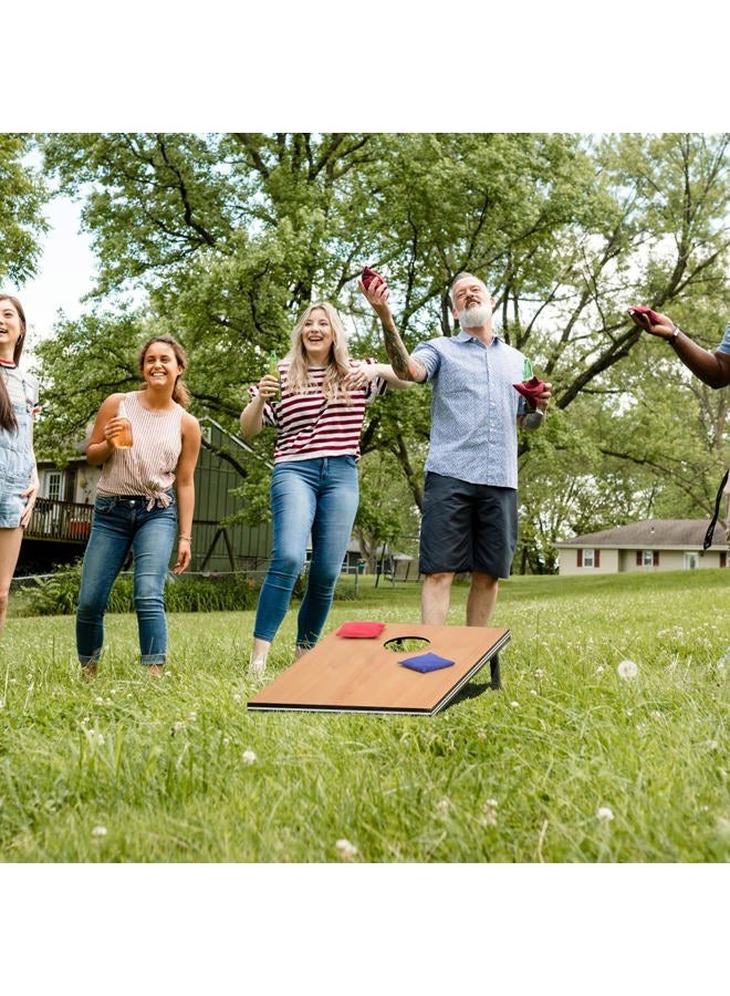 Outball Set Corn Holes Outdoor Game Boards Regulation Size Bean Bag Toss Game Outdoor for Adults Family Lawn Beach Outside Activities,Include Carrying Bag,3x2Feet - Image 2