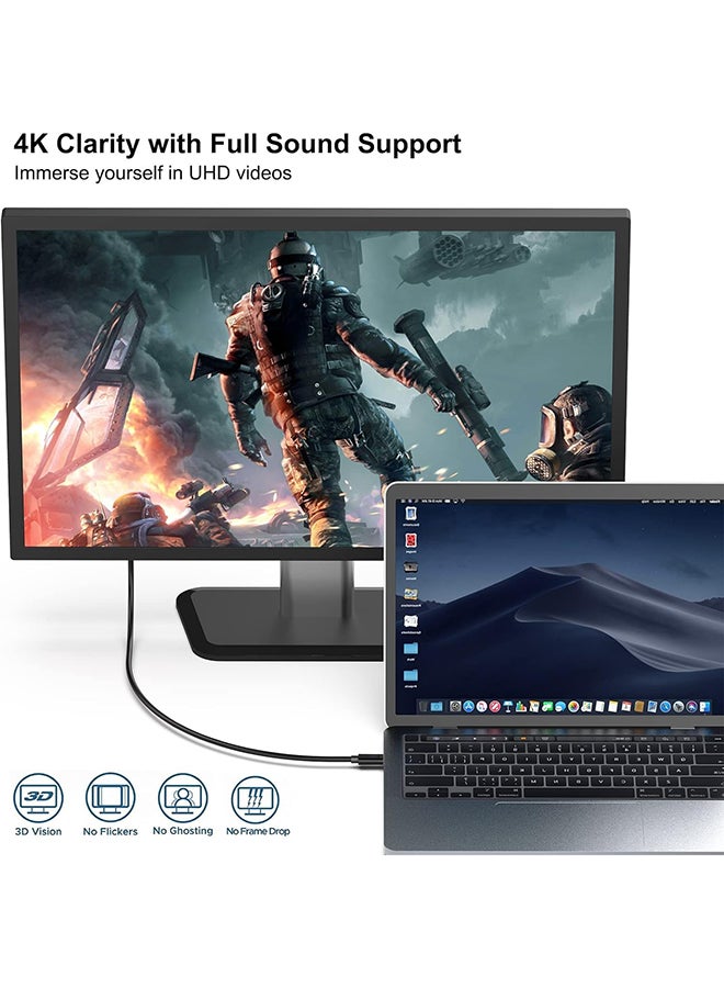 Sounce Renewed - USB Type C Cable  Black - Image 2