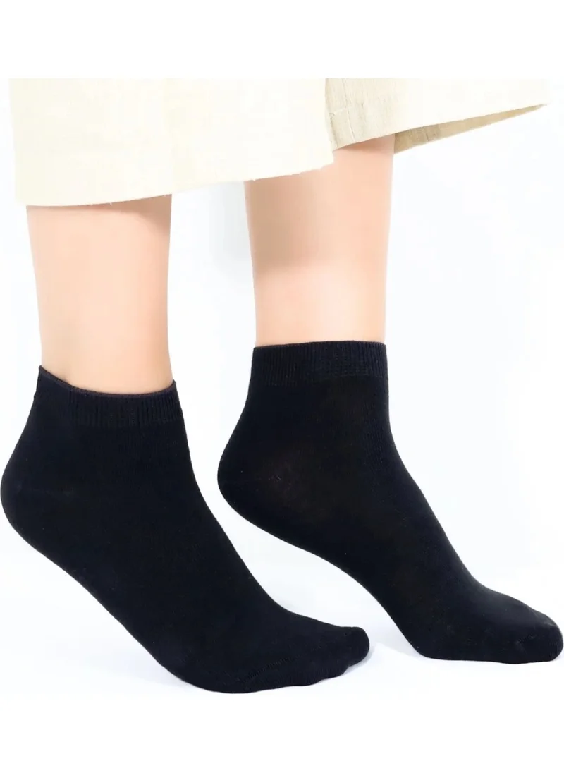 كرال سوكس Women's Quality Bamboo Booties Socks (5 Pieces) Seamless Invisible Perfumed Short Model Socks