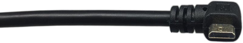 CERRXIAN 15cm 6inch Micro USB Short Cable Combo Gold Plated Left  Right Angle Micro USB 5 Pin Male to USB 20 Type A Left Angle Male Data Sync and Charge Cable 2Pack - Image 5