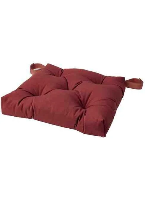 أيكيا Dark Green 40/35X38X7 cm Chair Cushion from