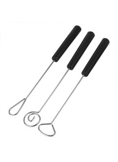TOPINCN 10Pcs Chocolate Dipping Fork Set Baking Supplies Stainless Steel Fondue Forks Diy Decorating Tool Set  - Image 5