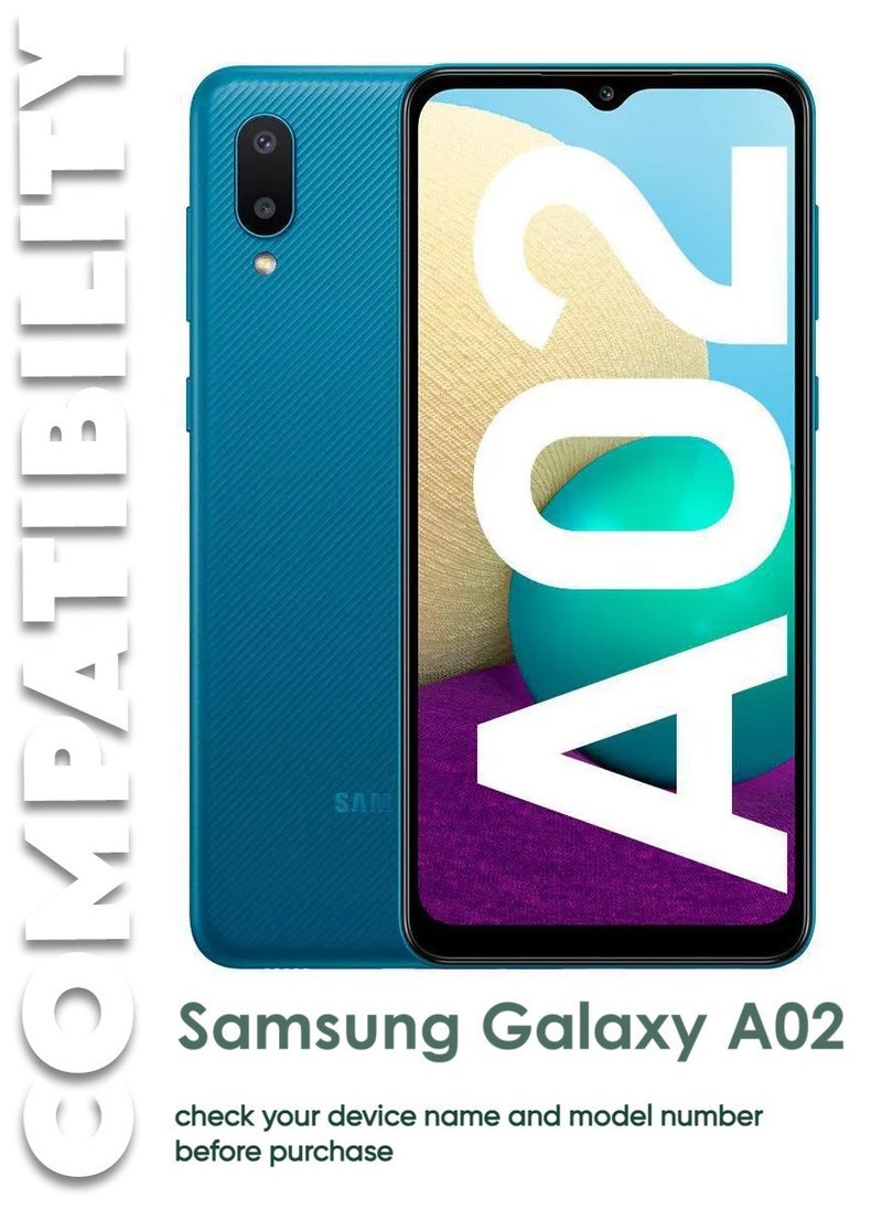 أكاليكس 5 قطع، جودة ممتازة، واقي شاشة لهاتف سامسونج جالاكسي A02 - Image 3