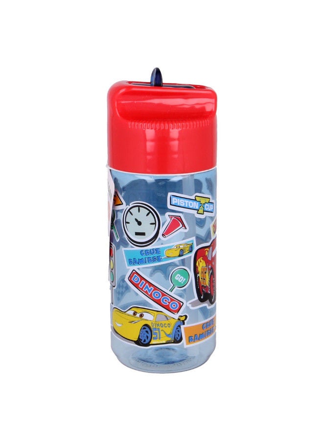 Disney Cars Sticker Bottle Eco Zen Hydro 430ml Multicolour Water Bottle Drinking Bottle Hydration Bottle Tumbler Flask Portable Glass Travel Mug - Image 2