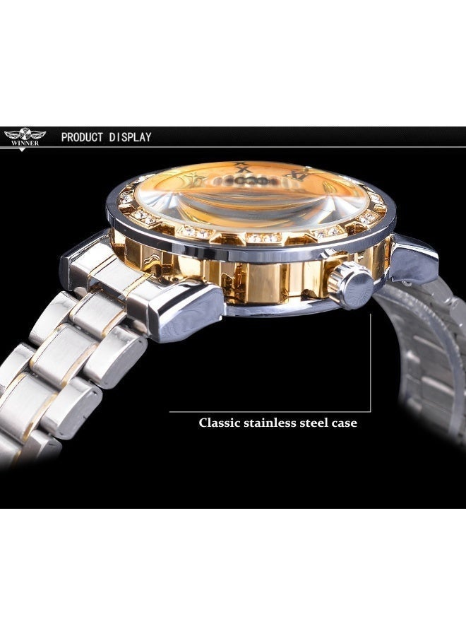 Winner Men's Mechanical Wristwatch Black watches - Image 5