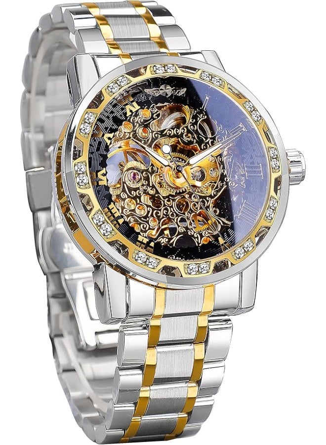 Winner Men's Mechanical Wristwatch Black watches - Image 1