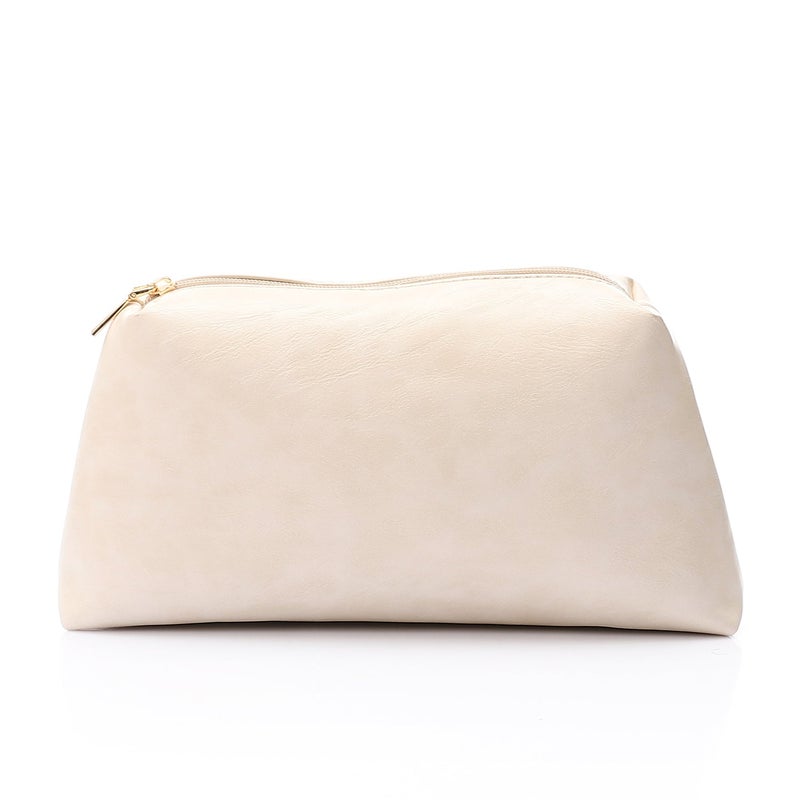 Mr.joe Tote Bag with Beaded Accessory  - Beige - Image 4