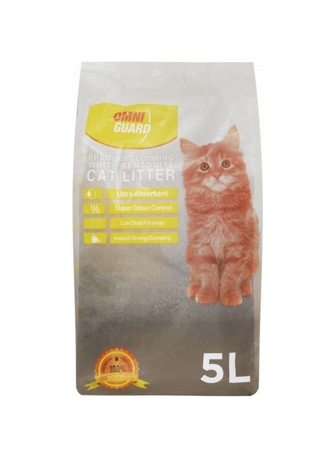OMNI GUARD OMNIMAX Omniguard Cat Litter Lemon Scent Odor Control 5 L