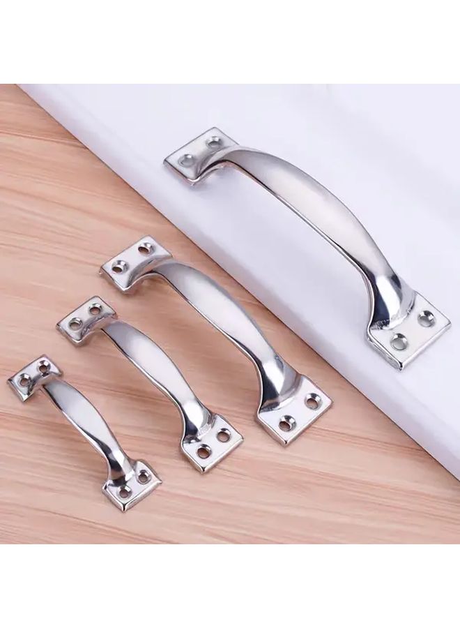 Small 4pcs Bow Shaped Stainless Steel Drawer Pulls Cabinet Door Handles Vintage Style - Image 2
