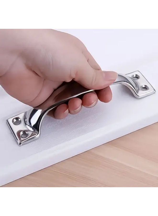 Small 4pcs Bow Shaped Stainless Steel Drawer Pulls Cabinet Door Handles Vintage Style - Image 5