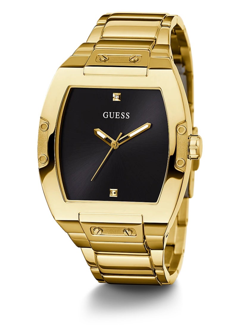GUESS Phoenix Men's Gold Tone Stainless Steel Band Watch GW0387G2 - 43mm - Gold - Image 5