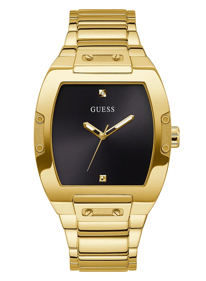 GUESS Phoenix Men's Gold Tone Stainless Steel Band Watch GW0387G2 - 43mm - Gold - Image 1