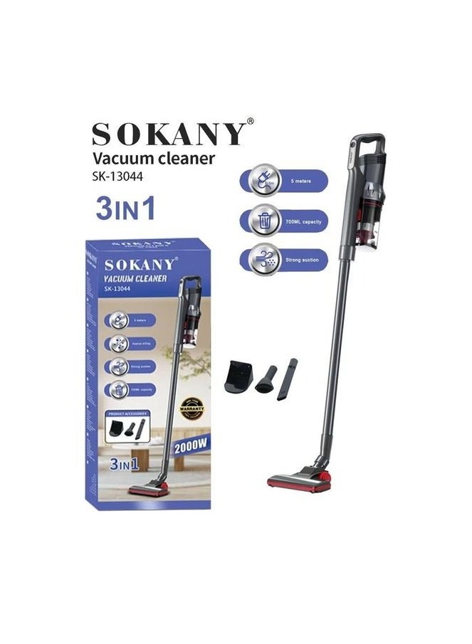 sokany Sokany 3-in-1 Vacuum Cleaner with 5m Cord, 700ml Capacity, 2000W (SK-13044)  - Image 3