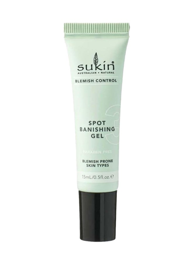 Sukin Sukin Blemish Control Spot Banish Gel, Targeted Treatment For Blemish Prone Skin, 15Ml  - Image 1