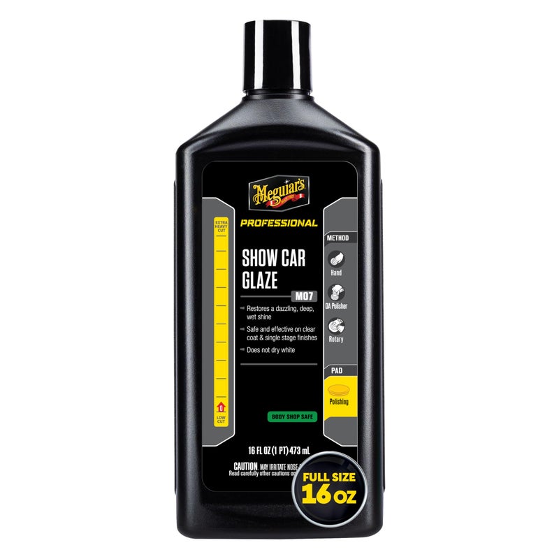 Meguiars M716 Mirror Glaze Show Car Glaze Exceptional Polish Restores a Deep Wet Shine  16 Oz Bottle Packaging May Vary