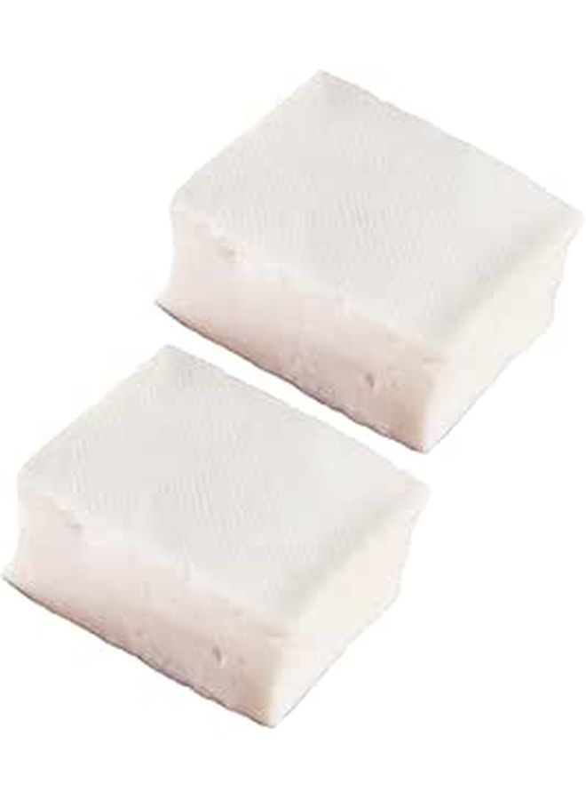 Toyvian 2pcs Realistic Tofu Model Food Prop for Photography Kitchen Decor Learning - Image 1