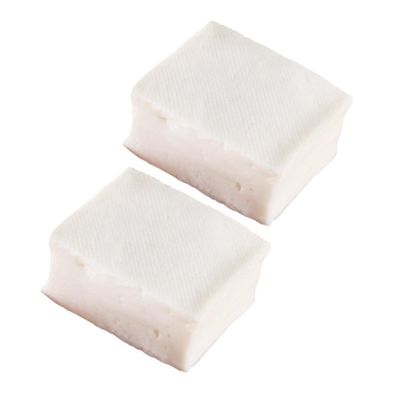 Toyvian 2pcs Realistic Tofu Model Food Prop for Photography Kitchen Decor Learning - Image 2