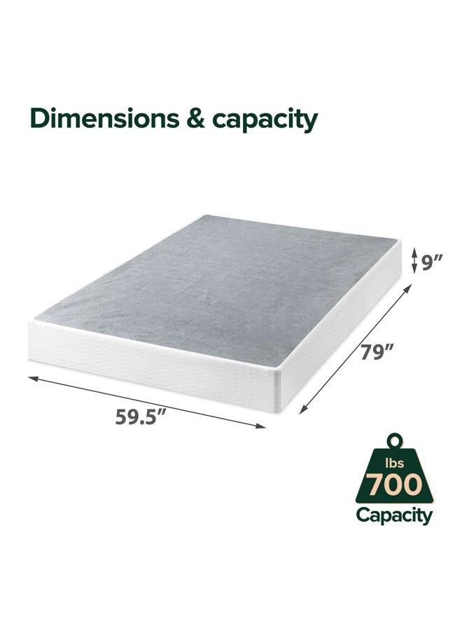 ZINUS 9 Inch Metal Smart Box Spring, Mattress Foundation, Strong Metal Frame, Easy Assembly, Queen - Image 5