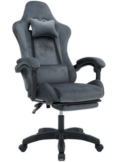ACPLAY Ergonomic Gaming Chair with Footrest, High-Back Design, Adjustable Recline, Breathable & Comfortable Fabric, Lumbar Support, Large Size for Adults  - Image 1