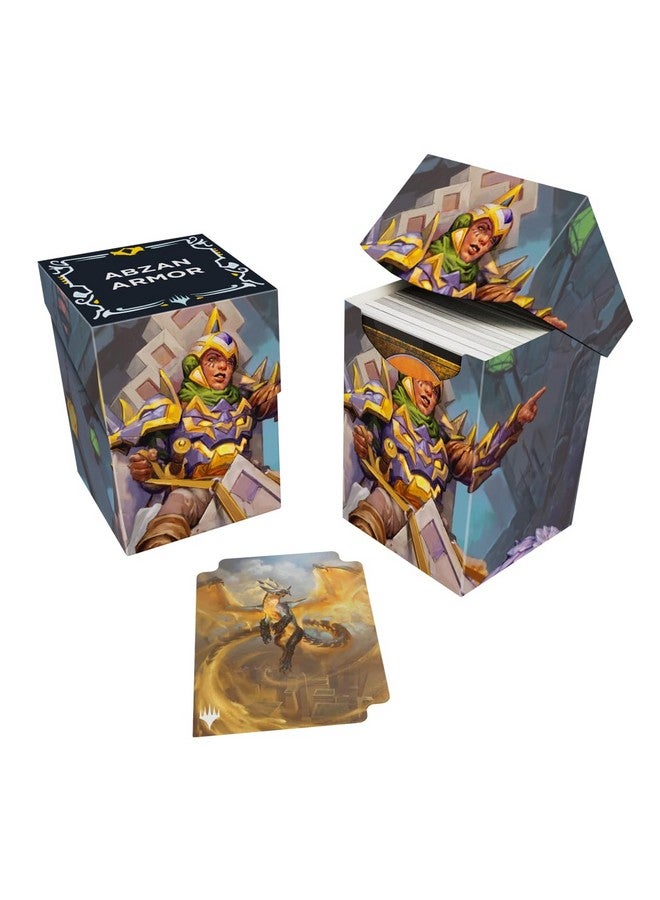 Ultra Pro - Tarkir Dragonstorm Felothar the Steadfast/Betor, Ancestor’s Voice (Abzan Armor Commander Deck) 100+ Deck Box for Magic: The Gathering | Magic Gathering deck box MTG storage case holder - Image 4