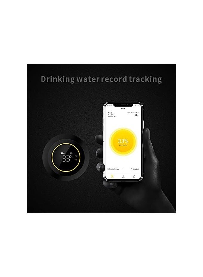 تويا زجاجة ماء ذكية من تويا مع تطبيق - سعة 600 مل، عرض درجة الحرارة، تذكيرات ذكية، تحكم، مقاومة للماء وقابلة لإعادة الشحن - Image 3