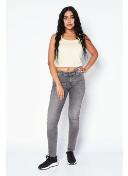 stussy Women Square Neck Sleeveless Embroidered Logo Tank Top, Green  - Image 2