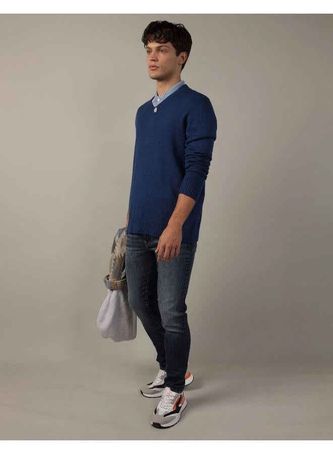 American Eagle Super Soft V-Neck Sweater - Image 1